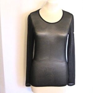 Nana Baila Sheer Mesh Top